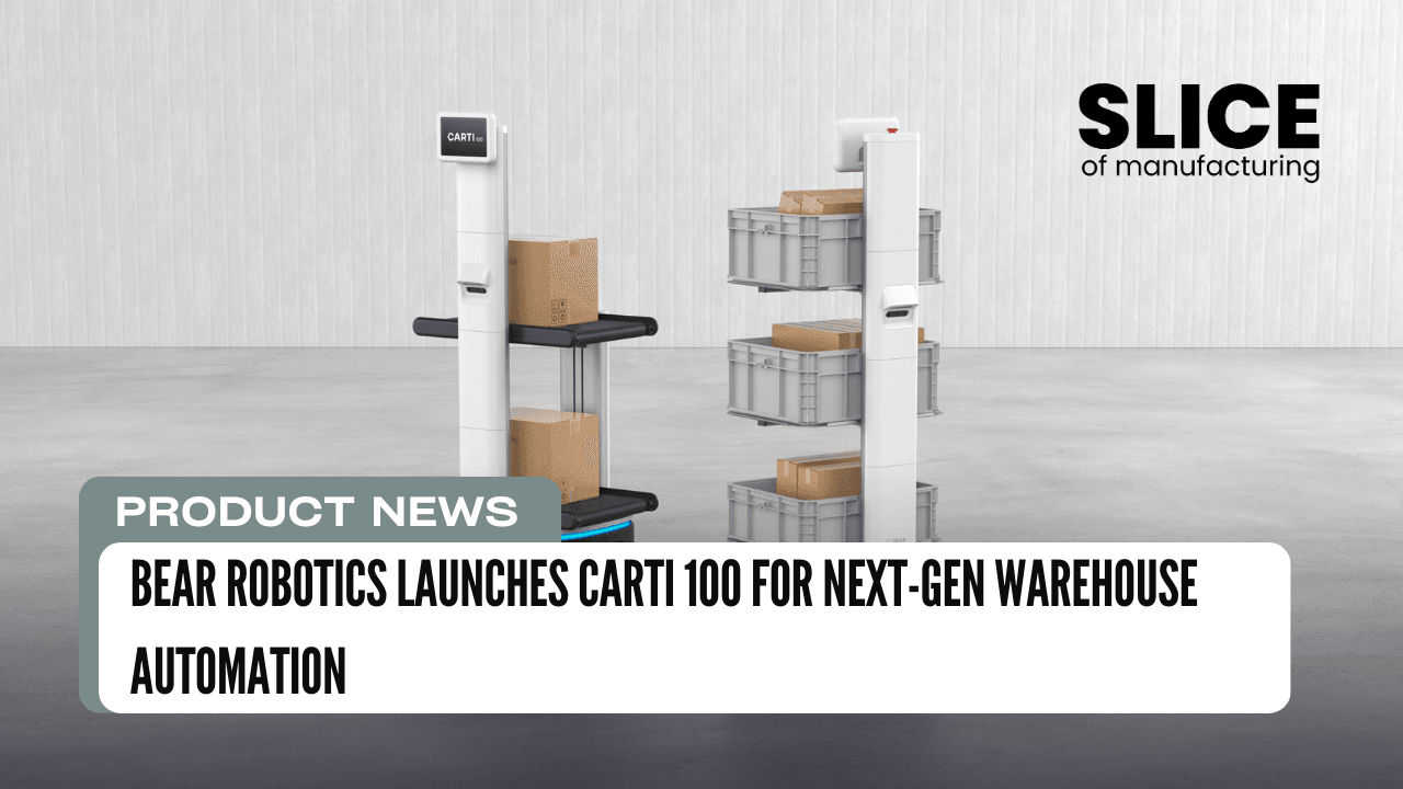 Bear Robotics Launches Carti 100 for Next-Gen Warehouse Automation