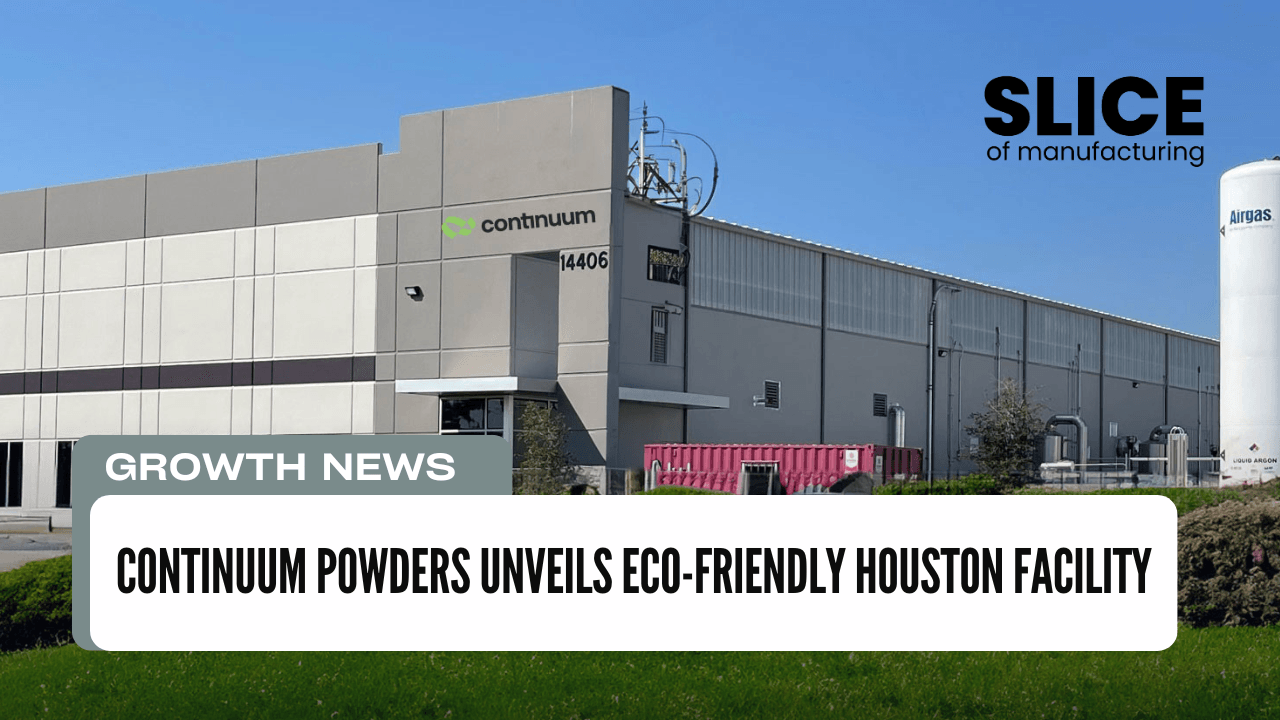 Continuum Powders Unveils Eco-Friendly Houston Facility