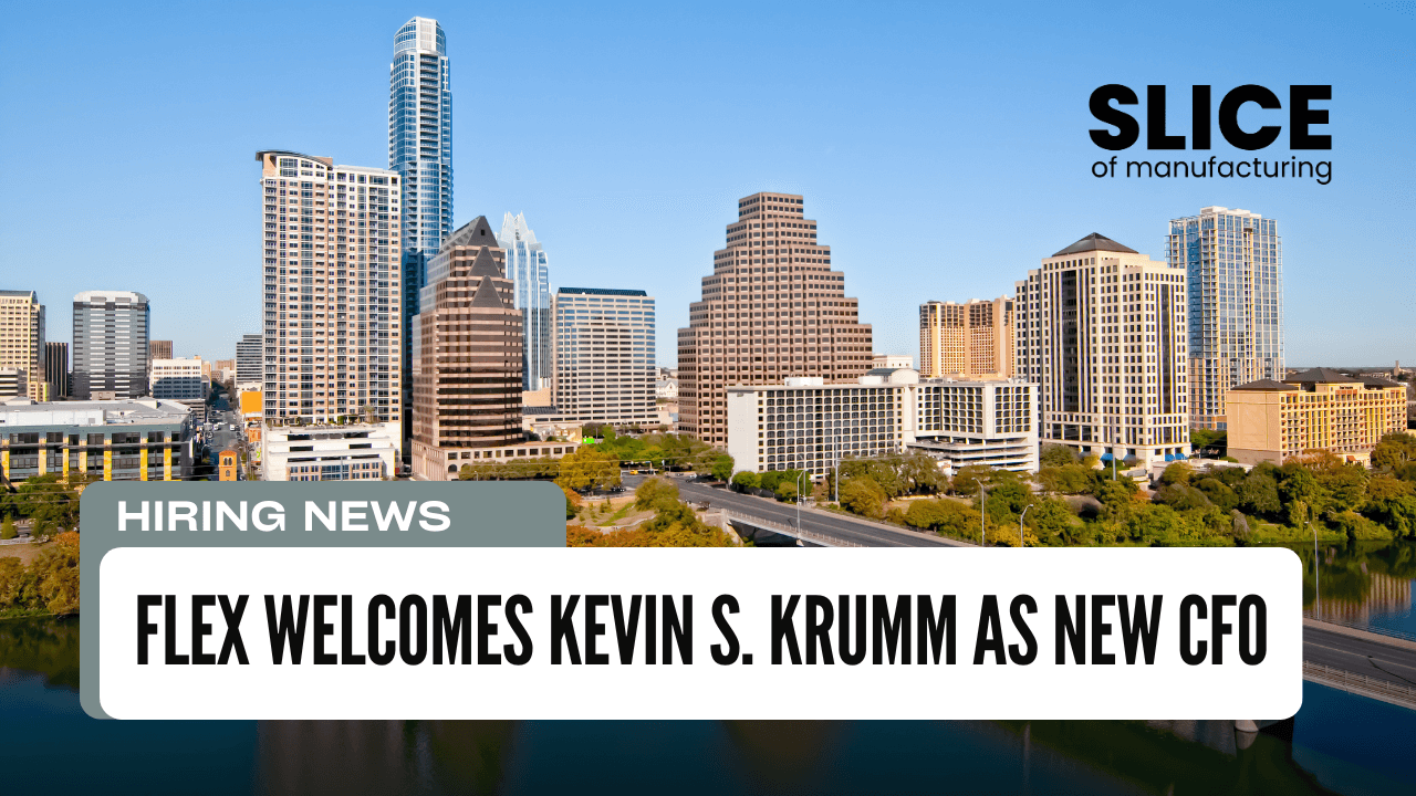 Flex Welcomes Kevin S. Krumm as New CFO