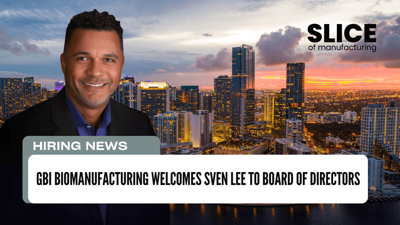 GBI Biomanufacturing Welcomes Sven Lee to Board of Directors