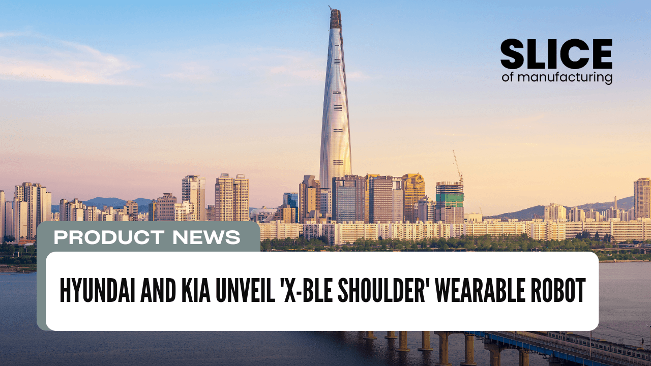 Hyundai and Kia Unveil 'X-ble Shoulder' Wearable Robot